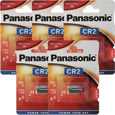 Panasonic CR2 Lithium Batterie CR2EP, CR-2 Batterie 5er Pack