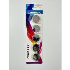 Grundig 5x lithium cr2430 button battery coin cell 3v batteries