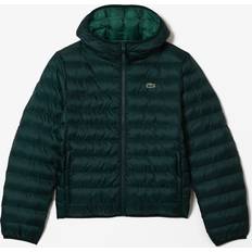 Lacoste Herre Jakker Lacoste Slim-Fit Quilted Puffer Jacket - Sinople