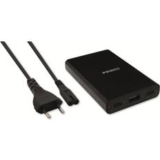 ProUser USB-Lader 20187, 3-fach, 60W, 2x USB-C, 1x USB-A, schwarz