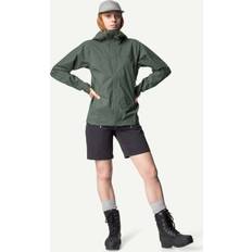 Houdini Dame Jakker Houdini Sportswear BFF Jacket Regenjacke Damen Deeper Green