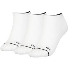 Calvin Klein 3 Pack Ankle Socks - White