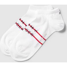 Tommy Hilfiger Baumwolle Socken Tommy Hilfiger 2er-Set niedrige Herrensocken 701222188 Weiß 39_42