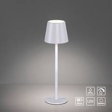 Leuchten Direkt Bordlamper Leuchten Direkt Euria LED Hvid Jern Bordlampe
