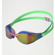 Speedo Fastskin Hyper Elite Mirror Goggles Green/Blue