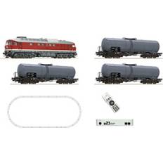 Roco 5110002 H0 z21 start Digitalset: Diesellokomotive BR 132 mit Kesselwagenzug der DR