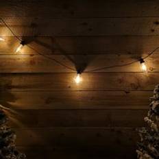 Black String Lights Samuel Alexander 4.5m 10 Warm Festoon String Light