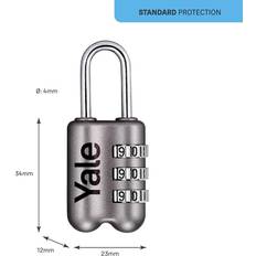 Sicurezza Yale YP2 H 21 x L 9 x Ø 15 mm