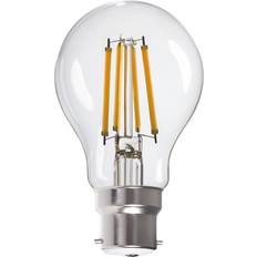 LED B22 klar 7W 60W 2700K