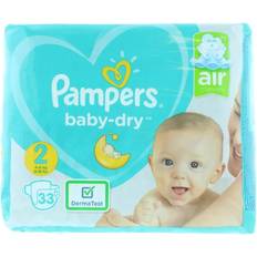 Pampers Tolettatura e Bagno Pampers Baby-Dry Pants Air 33 Nappies Size 2