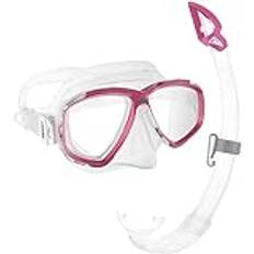 Voksen Snorkelsæt Cressi Perla Combo Snorkelsæt Pink