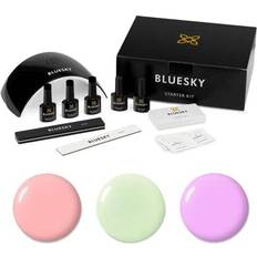 Gift Boxes & Sets Bluesky Gel Nail Polish Starter Kit Pastel Neons, Gel Nail Kit