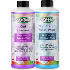 Mylee 2021 nail gel polish prep wipe remover uv manicure acetone 2x100ml