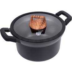 Alluminio Casseruole Gräwe Kochtopf Alu-Line Ø 24 cm 1,5 l con coperchio 24 cm