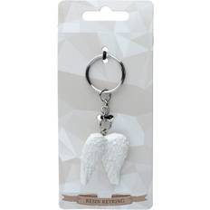 Keychains on sale Resin angel wings keyring - uk