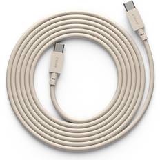 Avolt cable Avolt Cable 1 USB-C to USB-C Charging Cable 2m Beige 2m