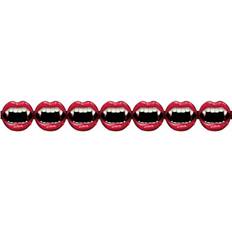 Halloween Guirlander Amscan Halloween Fangtastic Vampire Tableware Paper Garland