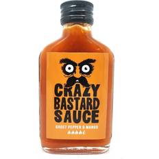 The Bastard Crazy Bastard Hot Sauce 100ml-Carolina Reaper & 100g