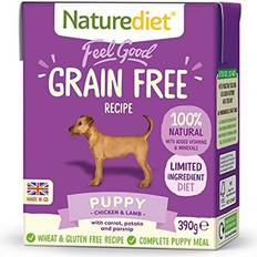 Naturediet Pets Naturediet Feel Good Grain Free Complete Wet Dog Food Puppy Tetra