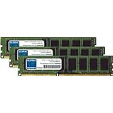 Global Memory 12GB 3 x 4GB DDR3 1066MHz PC3-8500 240-PIN DIMM MINNE RAM KIT FÖR PC-DATORER/MOTORBOARDS