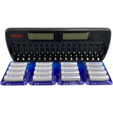 Panasonic Batteriladdare Enerpower EP-1600L med plats för 16 batterier 16 Eneloop AA