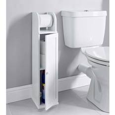 Wood Free Standing Paper Roll Holder