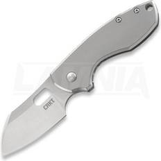 CRKT Knive CRKT Pilar Grey Stainless Steel 8Cr13MoV Blade Lommekniv