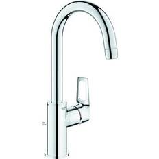 Grohe Grifos de lavabo Grohe Start Loop Mezclador Con Caño Cuello De Cisne Cromado Plata