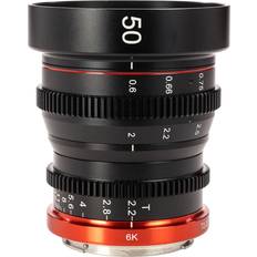 Meike MK 50mm T2.2 Canon RF vatting, Objektiv