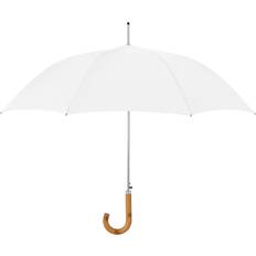 Doppler graz long automatic mia umbrella regenschirm white weiß Weiß