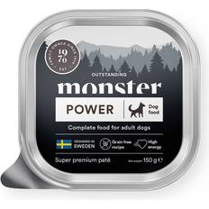 Monster Koira Lemmikit Monster Dog Power Paté Ruoka 150 gr