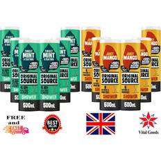 Original Source Mint & Tea Tree Shower Gel, Large Shower Body 500ml