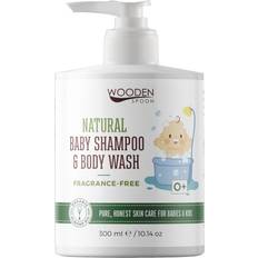 Naturale Pelli dei Bambini Wooden spoon Natural Shampoo and Shower Gel for Kids Fragrance-Free 300 ml