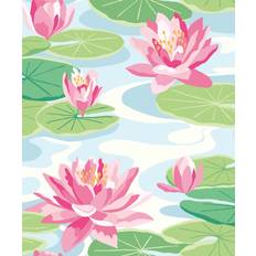 Wallpapers Ohpopsi Waterlily Sky & Rose IKA50101W