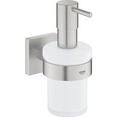 Grohe Sølv Sæbedispensere Grohe Start Cube Sæbedispenser Rustfrit Stål