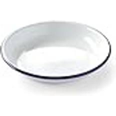 Emalje Dybe tallerkener Hendi Tief 180mm Weiß Tiefer Teller 18cm