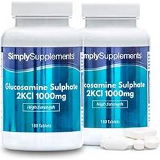 Simply Supplements Glucosamine Sulphate 2KCl 1000mg 360 Year