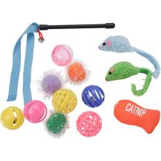 Pet Zone Katter Husdjur Pet Zone Kattleksak 13-pack Petzone