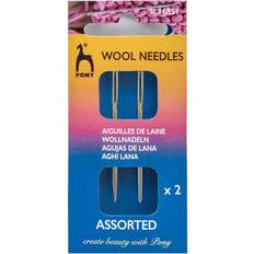 Alfileres y Agujas Pony metal wool needles 16851