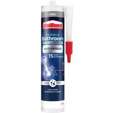 Sanitary silicone Unibond Healthy Kitchen & Light Silicone-Based Sanitary Sealant, 300Ml