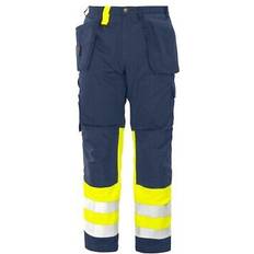 Barn Arbetskläder & Utrustning ProJob mens high-vis cargo trousers ub624