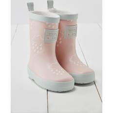 Grass & Air Colour Changing Wellies Baby Pink Infant