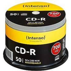 Optical Storage Intenso 1001125 cd-r 52x 50 pack cakebox 50 spindle