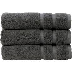 Grey Towels Christy 'Signum' Heavyweight Combed Guest Towel Grey