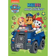 Carlsen Paw Patrol malebog med stickers