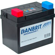 Dansk Marine Center Danbrite trädgårdsbatteri V 12v 28Ah