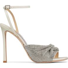 43 ½ - Vrouw Sandalen met hak Jimmy Choo Naria Sandalen Met Kristal - Beige