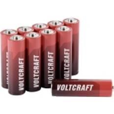 3000 mah aa Voltcraft Industrial LR6 AA battery Alkali-manganese 3000 mAh 1.5 V 10 pcs