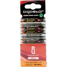 Aigostar Restsalg: 8 stk Aigostar LR03 AAA Batteri, 1,5V