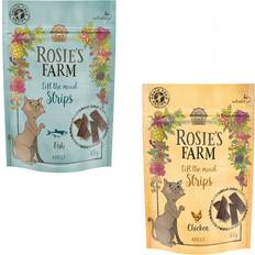 Rosie's Farm Rosie's Farm Cat Snack Strips 2 x 45g Strips